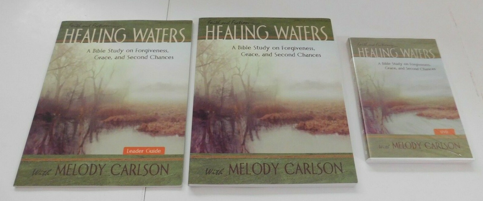 Healing Waters with Melody Carlson Members Guide, Leaders & DVD Brand New