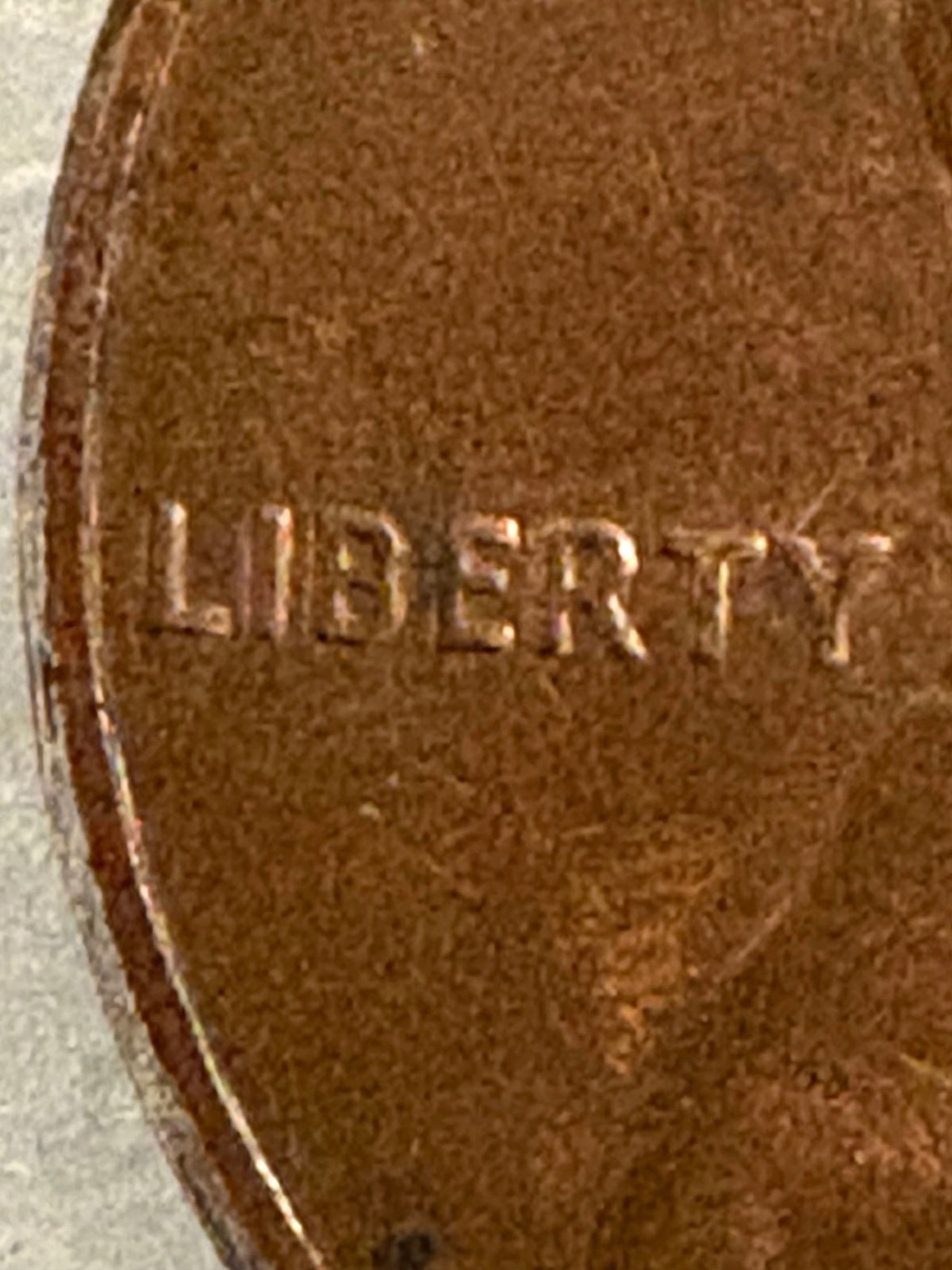 1990 no mint mark penny with multiple errors
