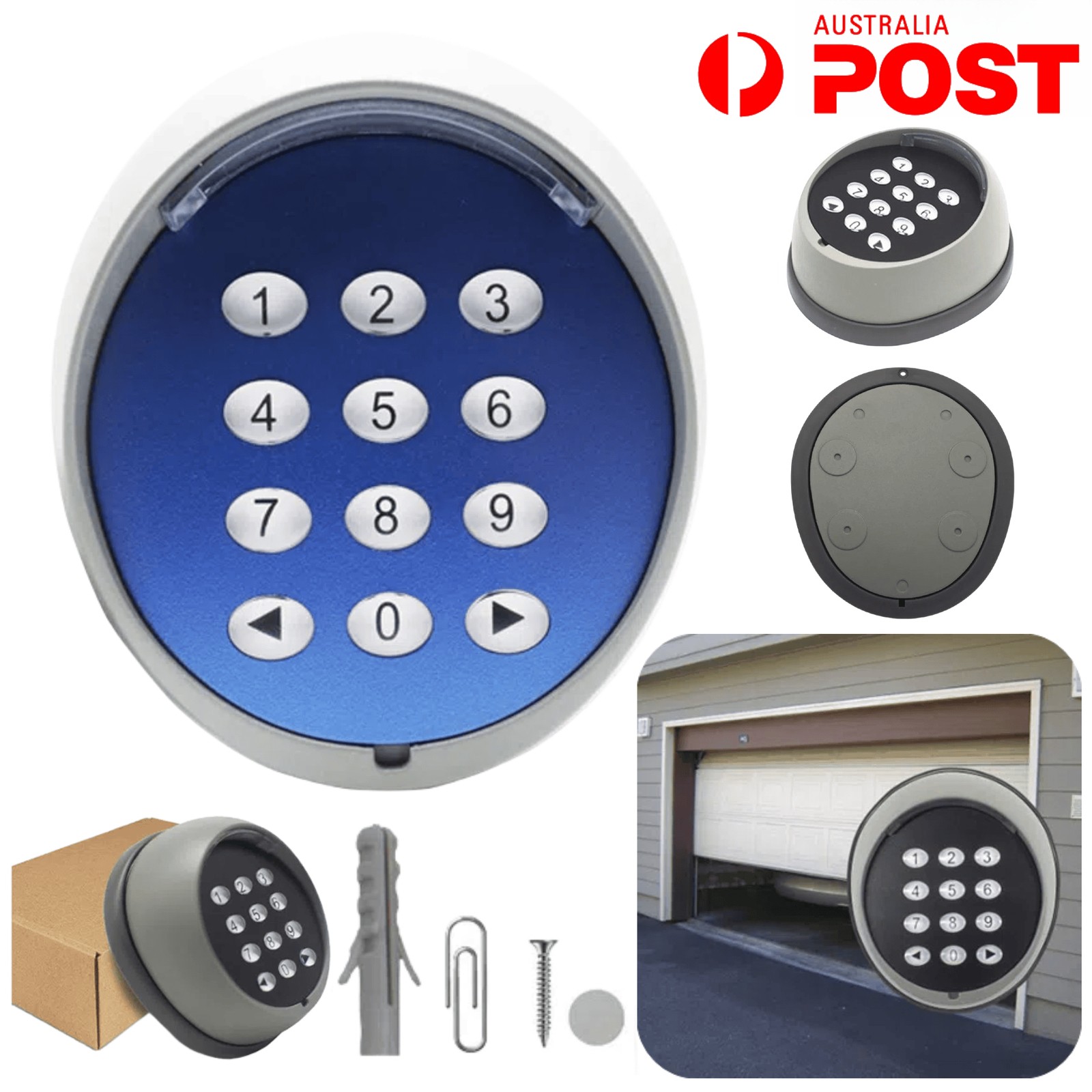 Wireless Keypad Control Swing Sliding Gate Opener Key Pad Security Universal AU