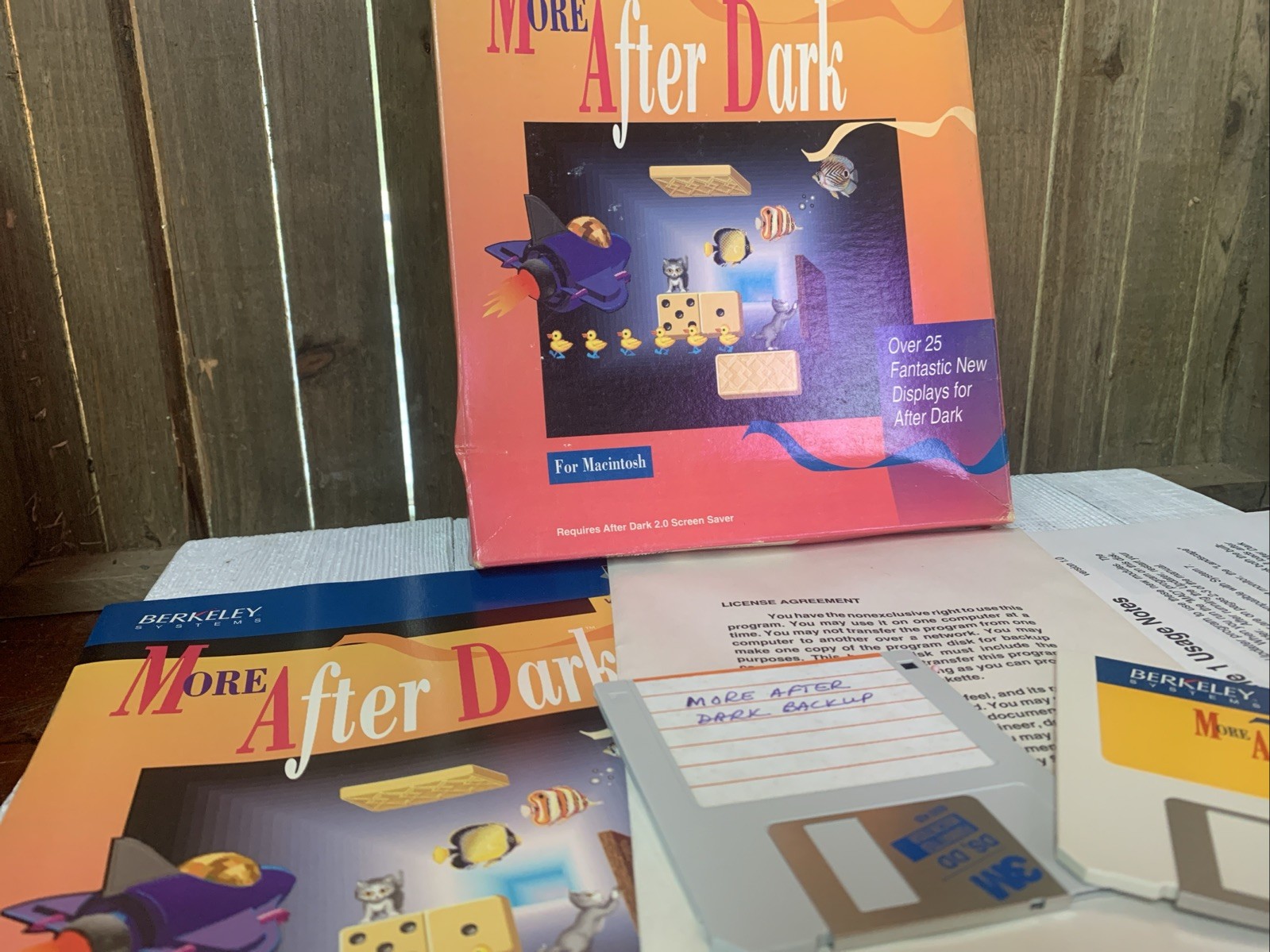 Big Box Software Berkeley Systems More After Dark (3.5") (Macintosh)