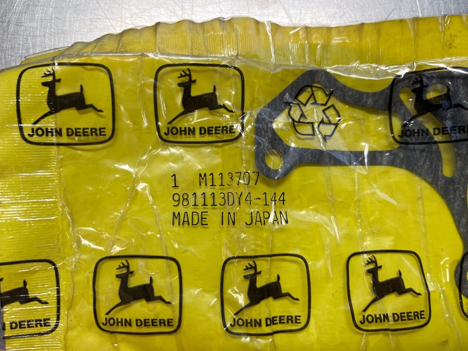 M113707 Genuine OEM John Deere GASKET
