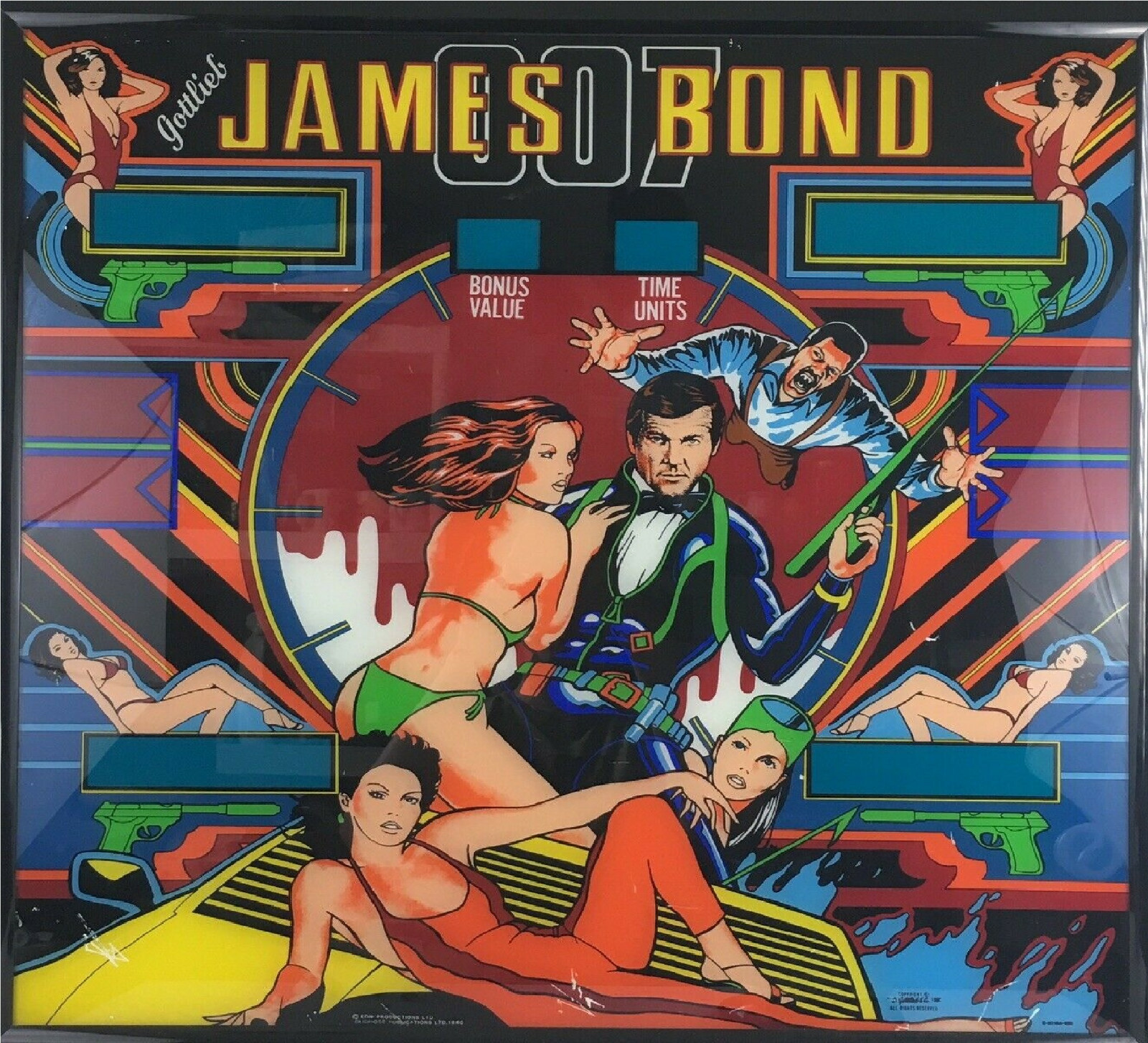 JAMES BOND Complete LED Lighting Kit custom SUPER BRIGHT PINBALL LED KIT