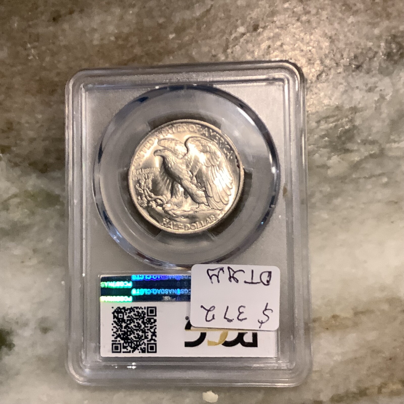 1934 Silver Walking Liberty Half Dollar MS 65