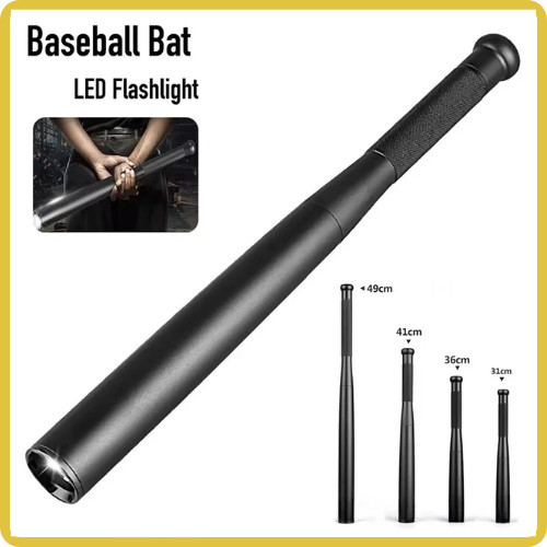 Baseball LED Flashlight Emergency 3 Lighting Modes Security Super Bright Torch✨