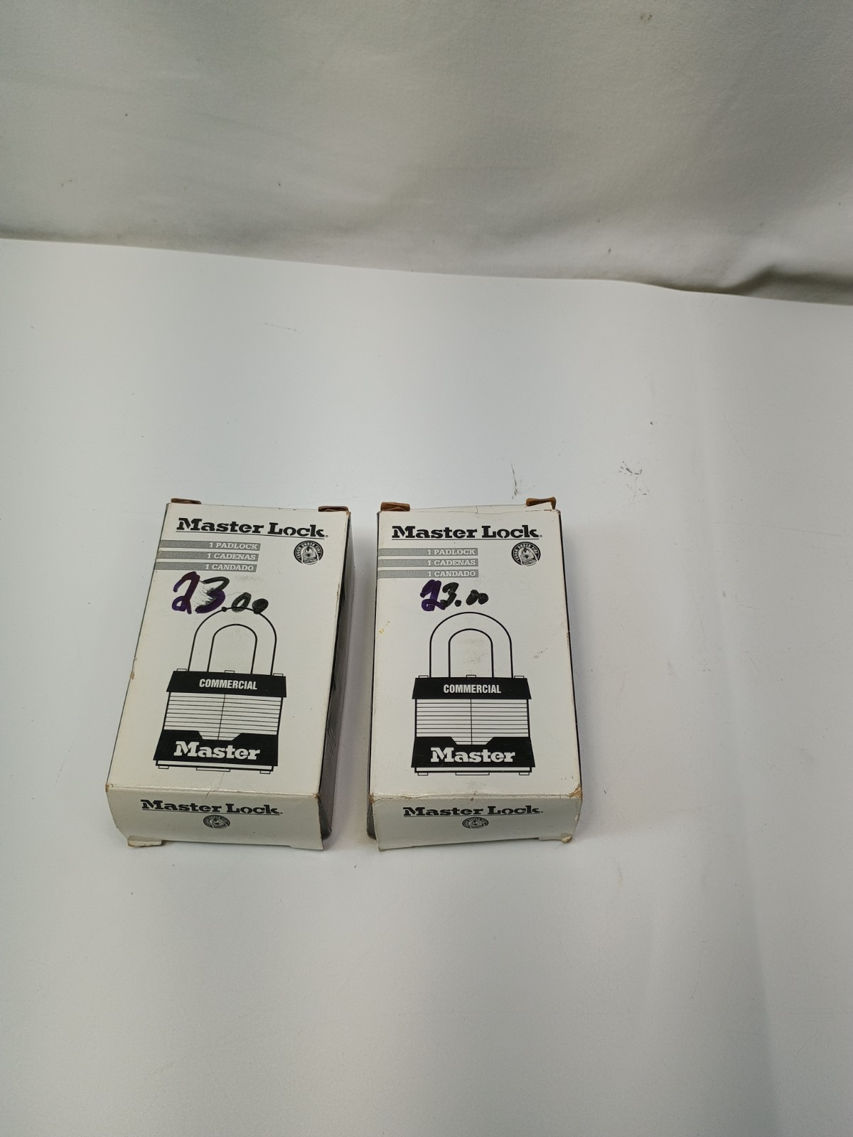Lot Of 2 Master Lock No 5 Commercial Lock Keyed Alike 5KA Padlock 2 keys