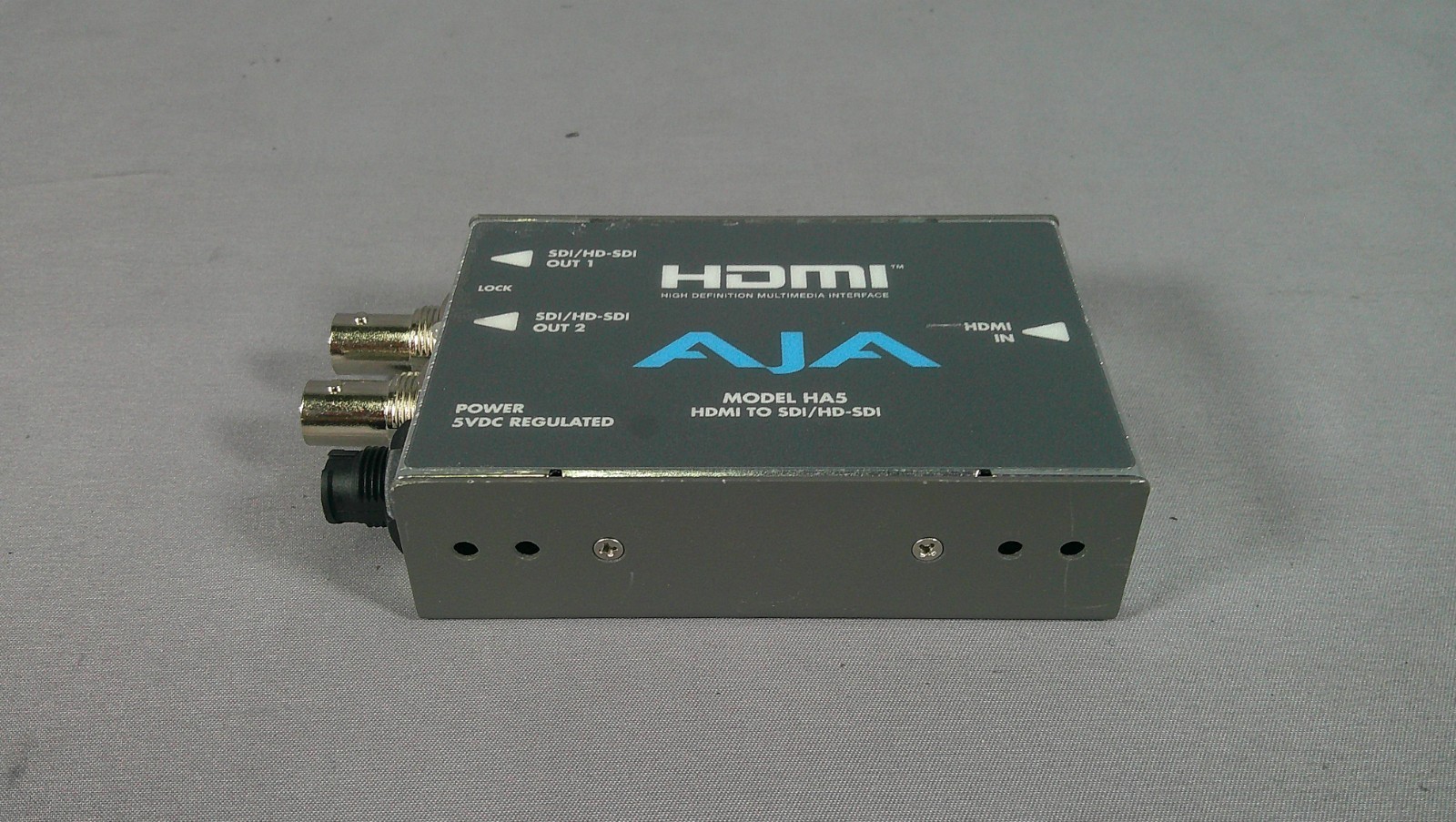 AJA HA5 HDMI to SDI/HD-SDI Video Audio Converter Mini Converter*USED EXCELLENT*