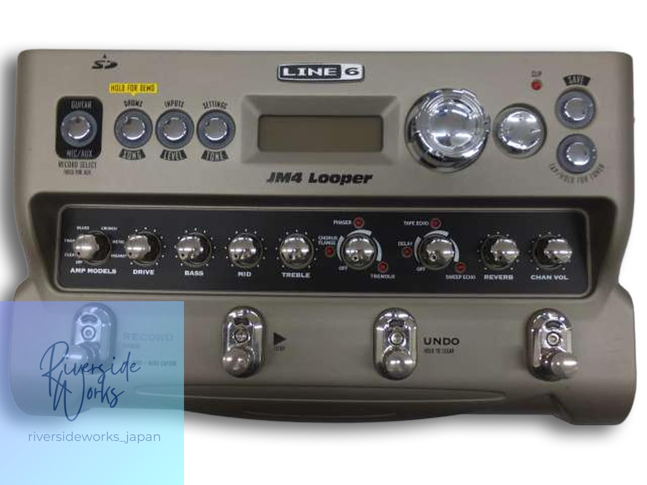 LINE6 JM4 LOOPER Multi-Effects Pedal