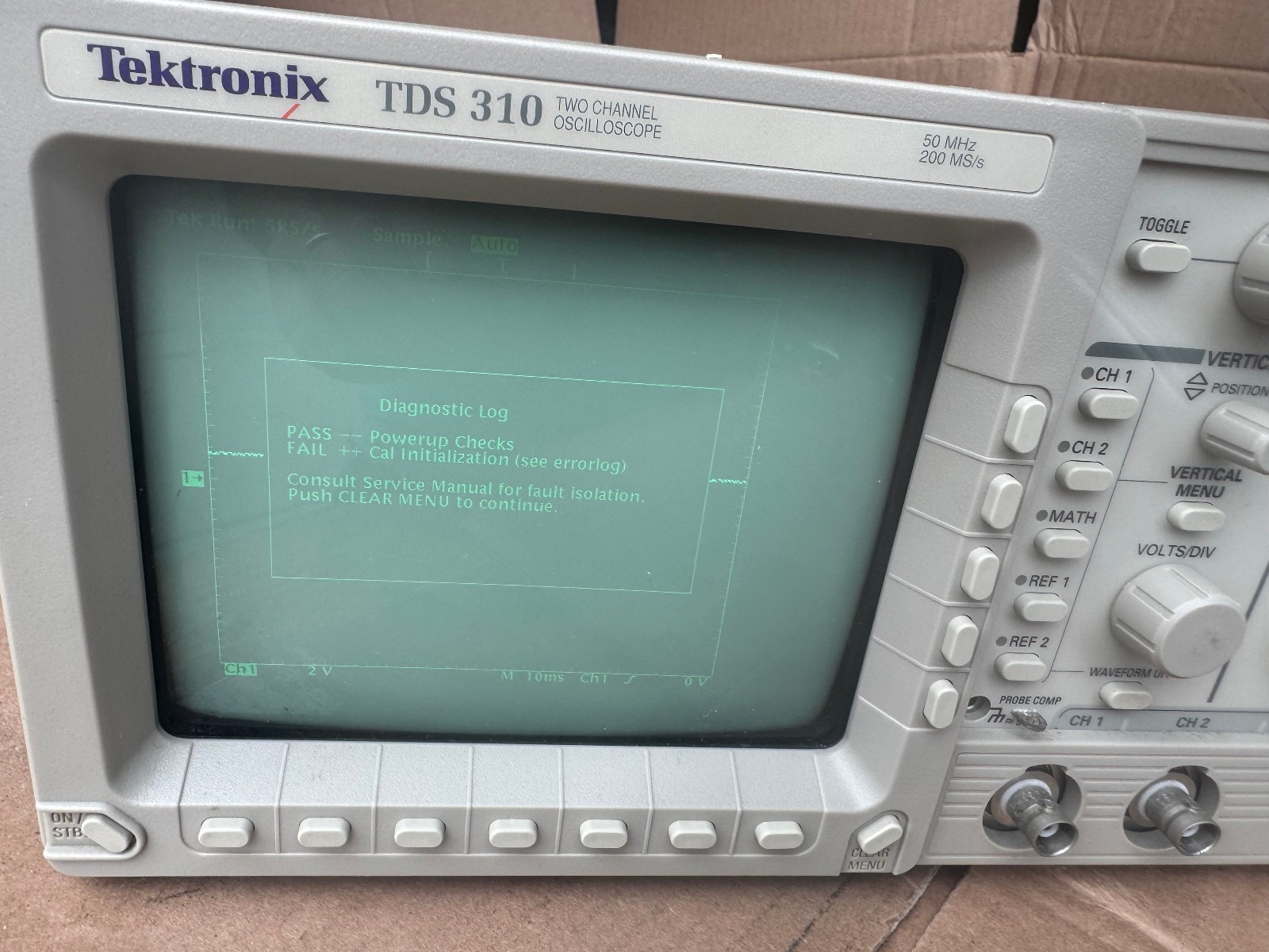 Tektronix TDS 310 Two Channel Oscilloscope