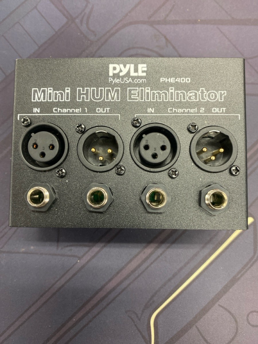 PYLE MINI HUM ELIMINATOR PHE400 - TESTED (WBP018485)