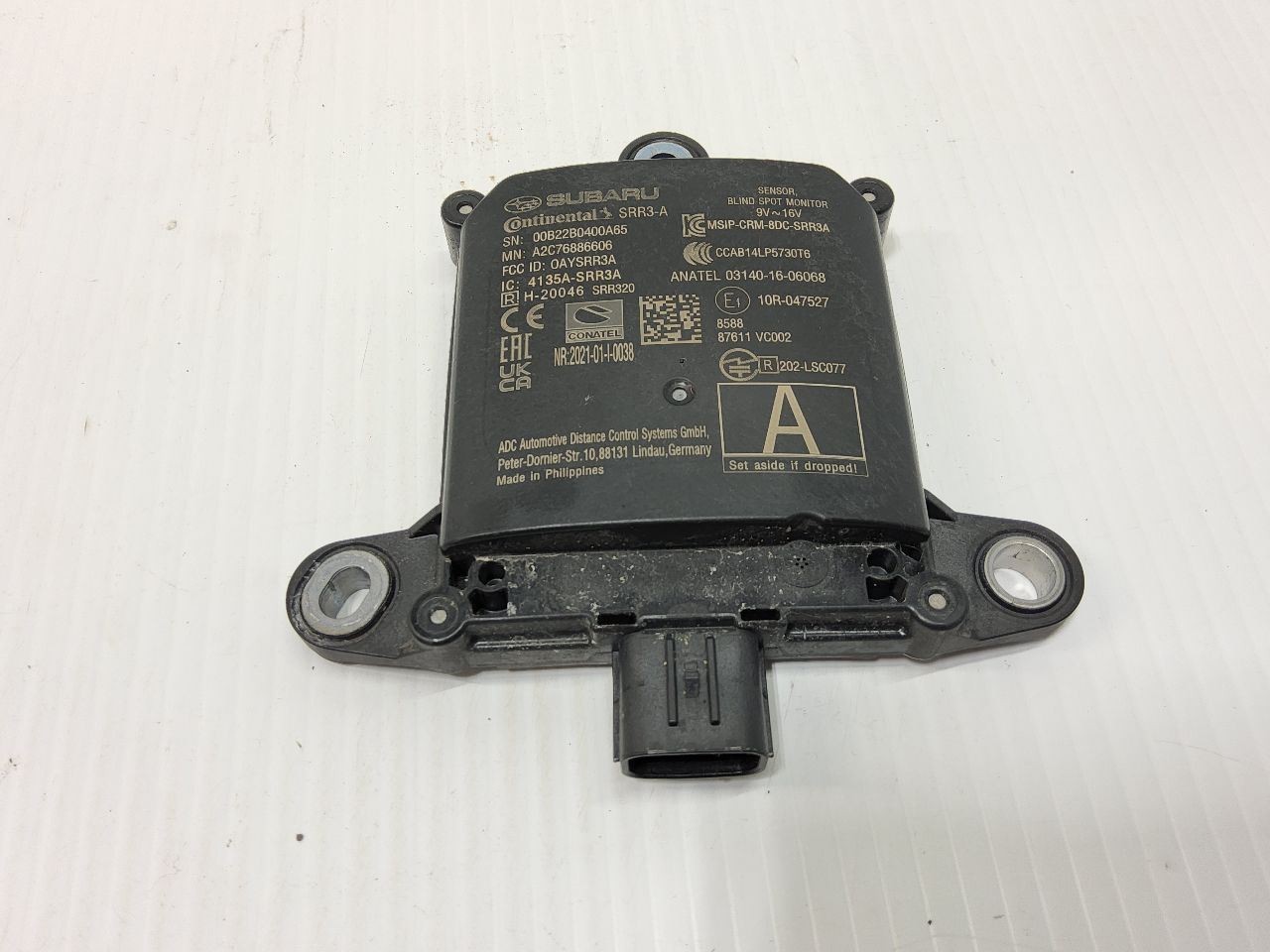 Camera/Projector Radar Unit Blind Spot Alert Fits 21-23 XV CROSSTREK 2798422