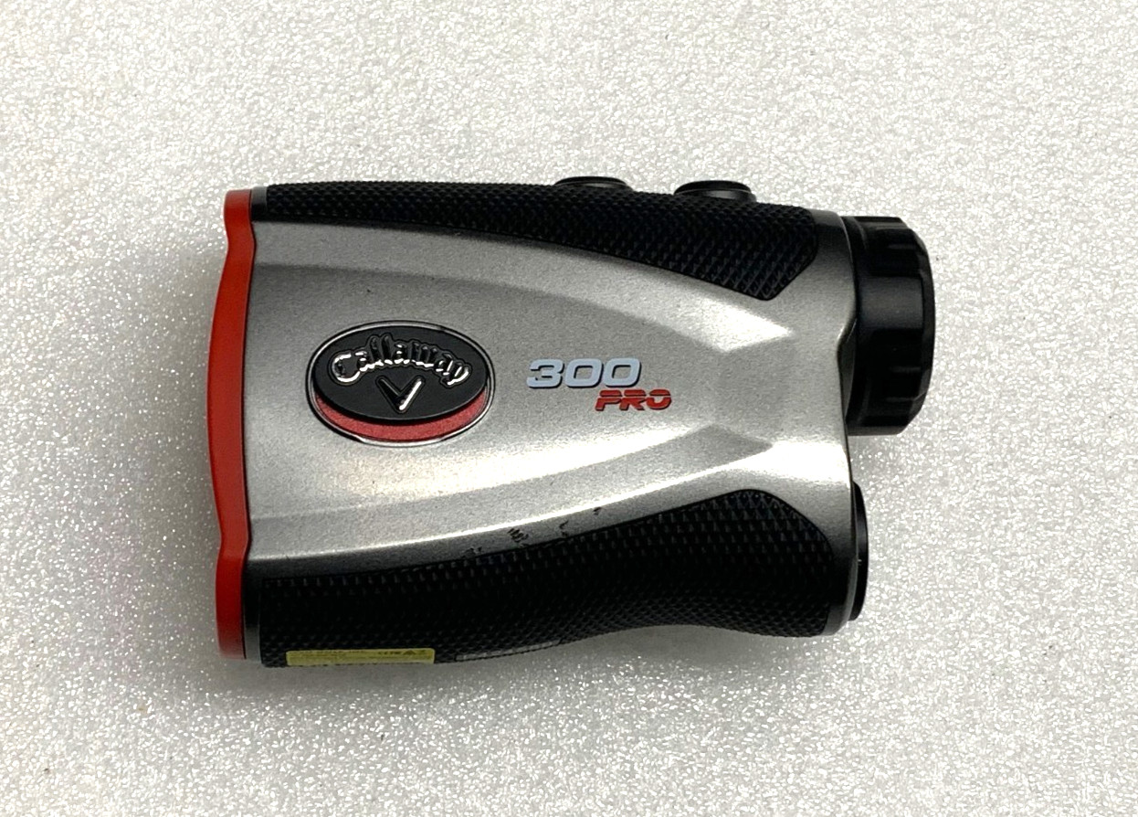 Callaway 300 Pro Golf Rangefinder Waterproof Plastic Gray Black Red for Golf
