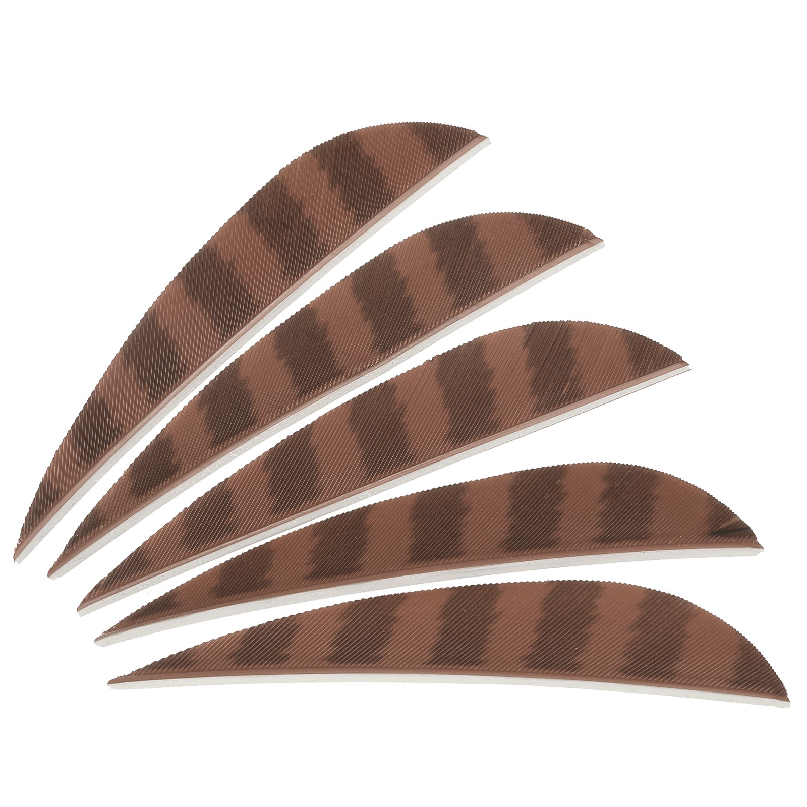 Arrows Vanes 20 Pack 3 Inch Arrow Feather Right Wing, Brown
