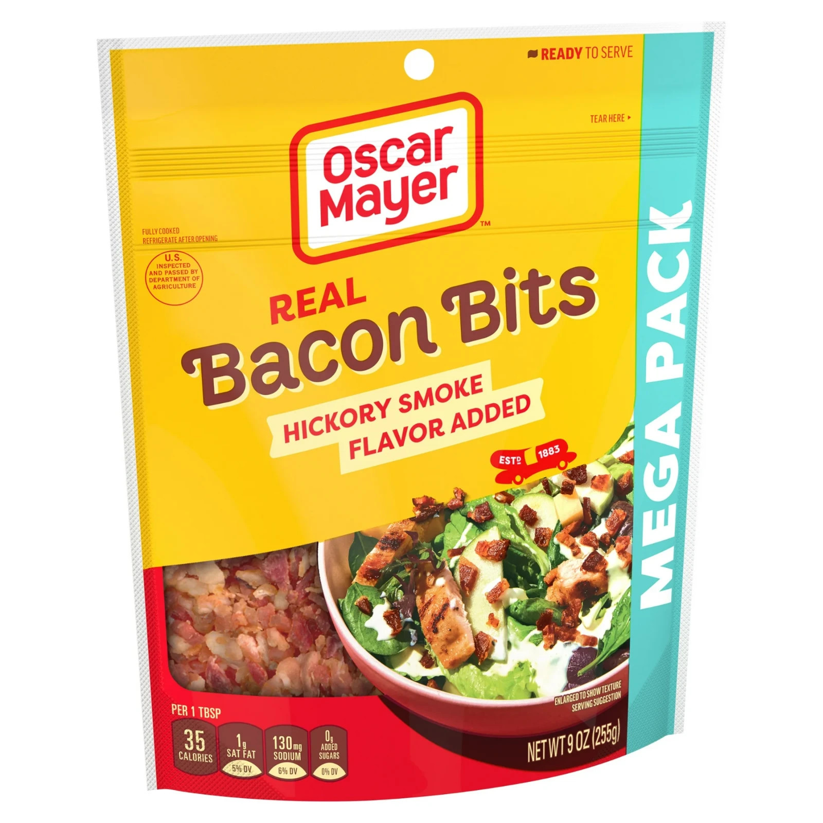 Oscar Mayer Real Bacon Bits Mega Pack, 9 Oz Bag, 2-2.5 Cups...