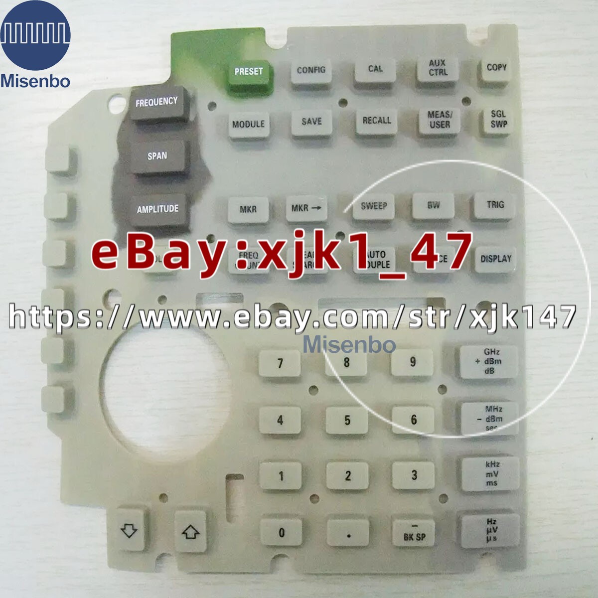 New Press Keypad Accessory for Agilent 8560EC 8561EC 8562EC 8563EC