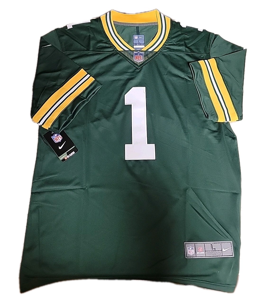 Men's Green Bay Packers Micah Parsons Green  Jersey NWT SZ LARGE