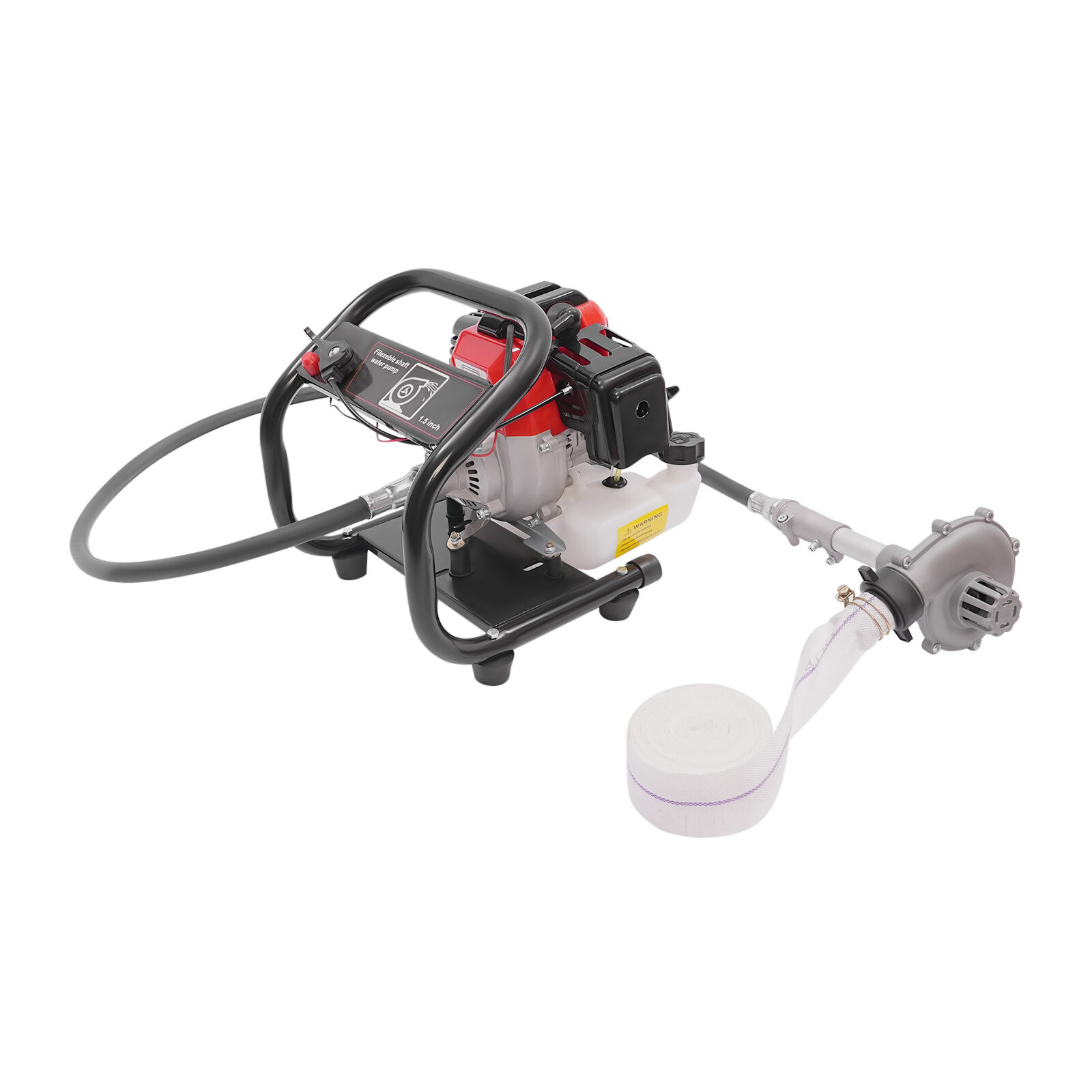 2 Stroke Portable Gasoline Water Pump 1.5" Gas-Powered Water Transfer Pump USA