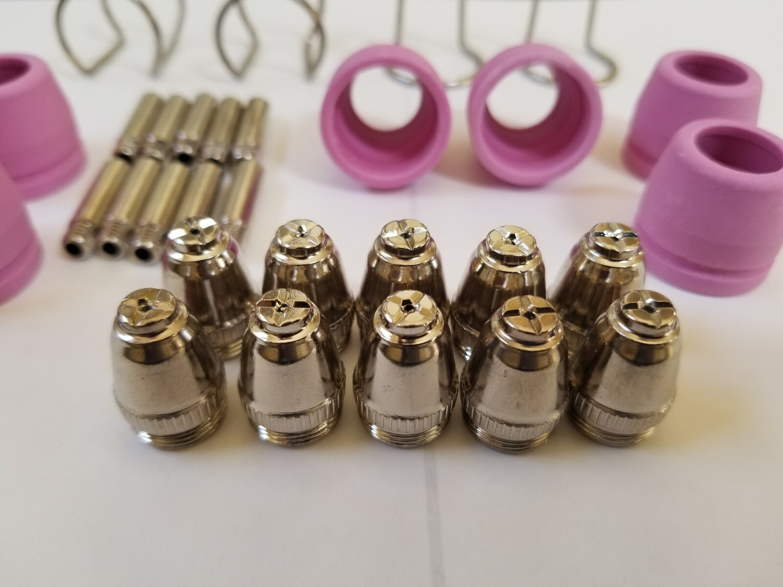 Colossal Tech CUT50F and CUT50DF Plasma Cutter 30pcs Consumables Spacer Guide