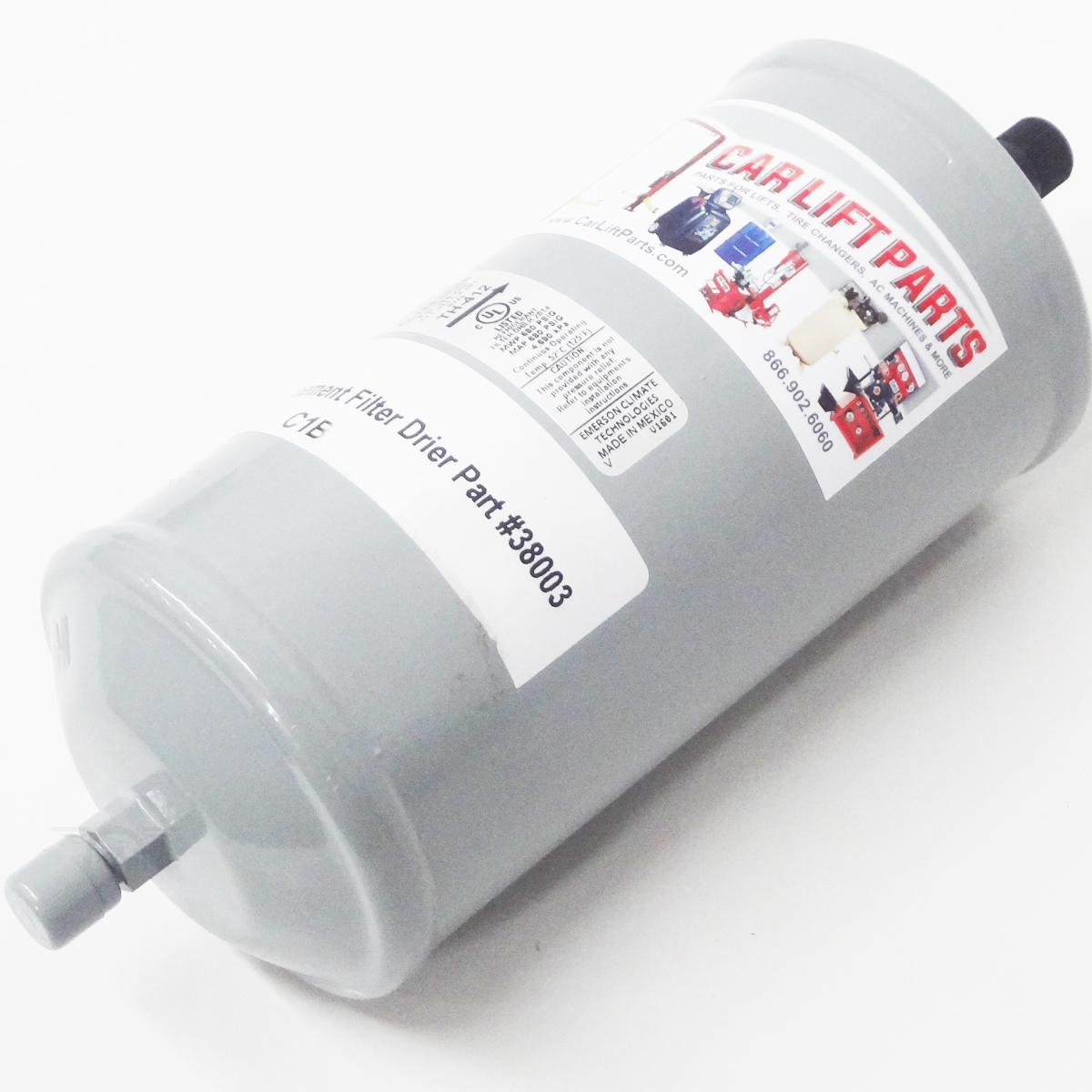 YELLOW JACKET A/C RECOVERY MACHINE replacement filter 38003 with machine unlock