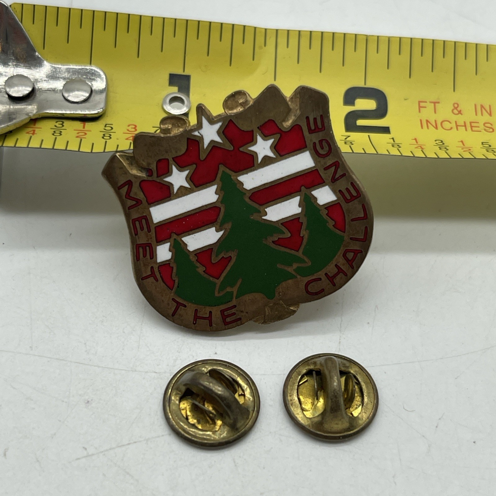 U.S. Military Army Reserve 124th Regional Command ARMCOM DI DUI Pin MEET THE CHA