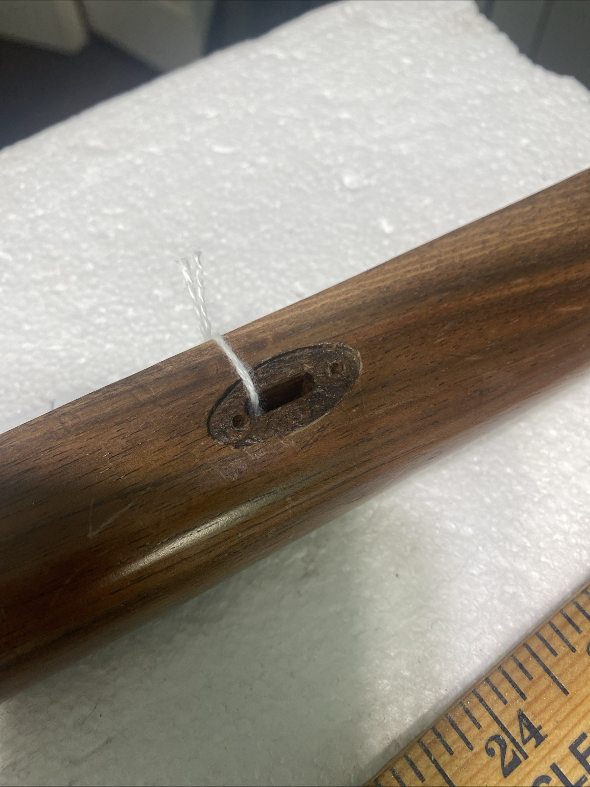 CVA Hawken Maple Muzzleloader Stock 1-0” Barrel Channel.
