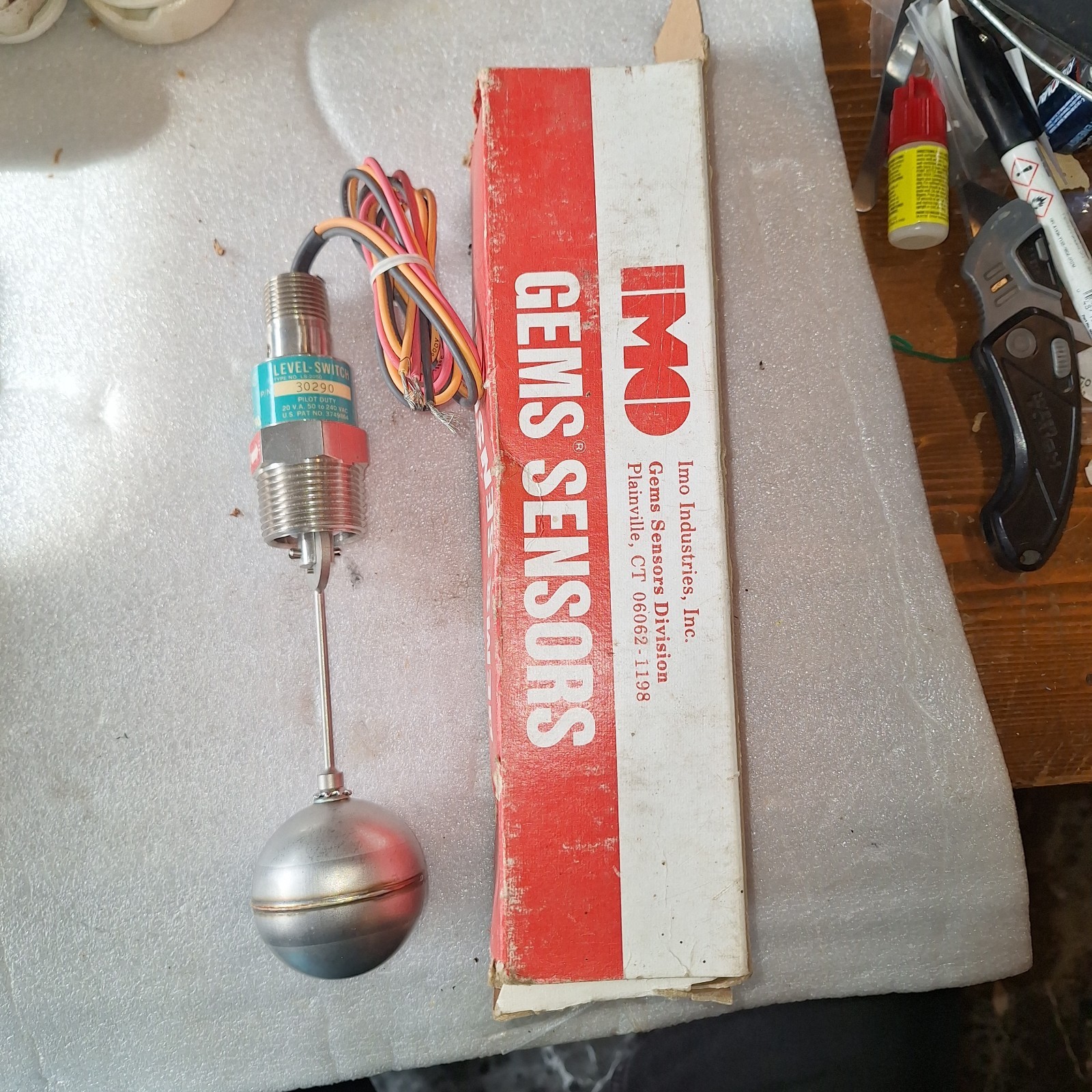 GEMS 30290 Level Switch