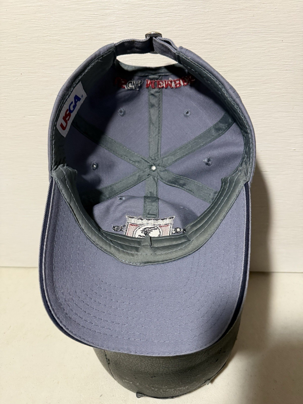 USGA 2010 US Open Pebble Beach Adjustable Hat Cap Gray Cotton