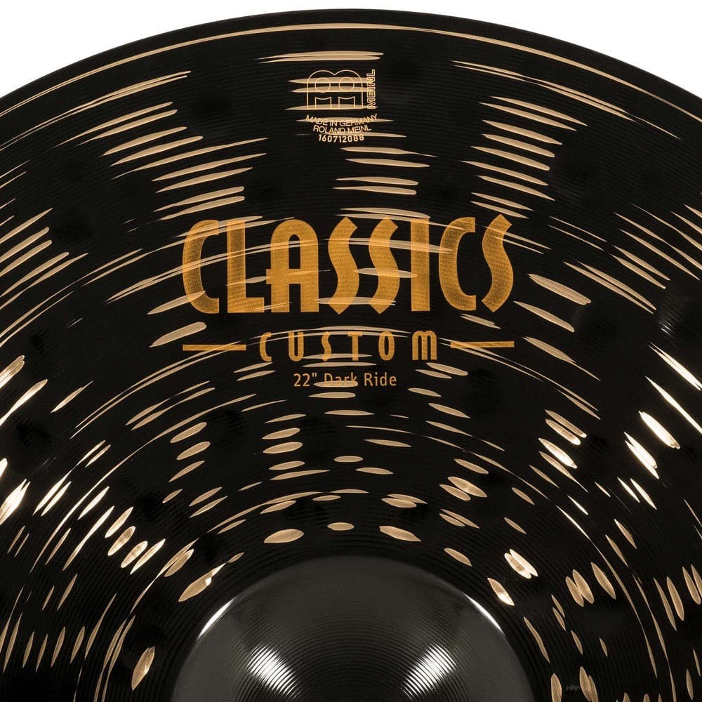 Meinl Classics Custom Dark Dark Ride Cymbal 22"