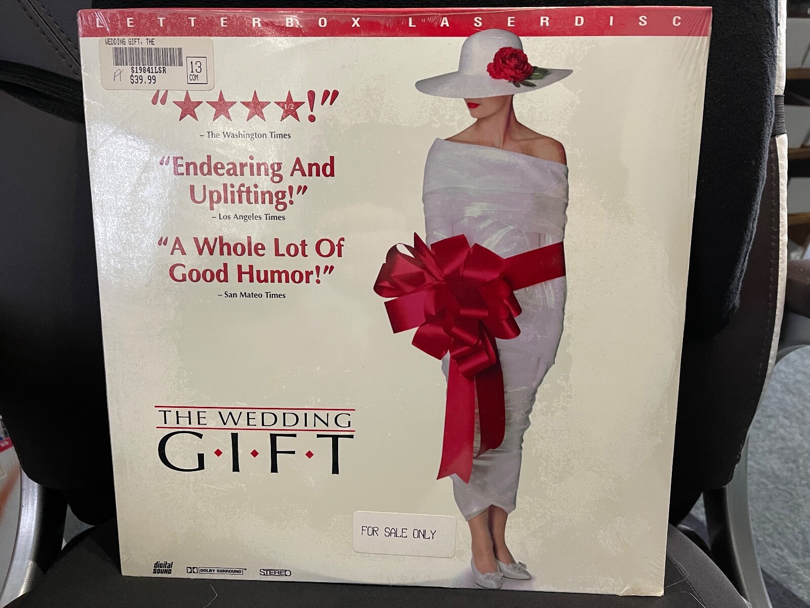 The Wedding Gift 12" Laserdisc Brand New