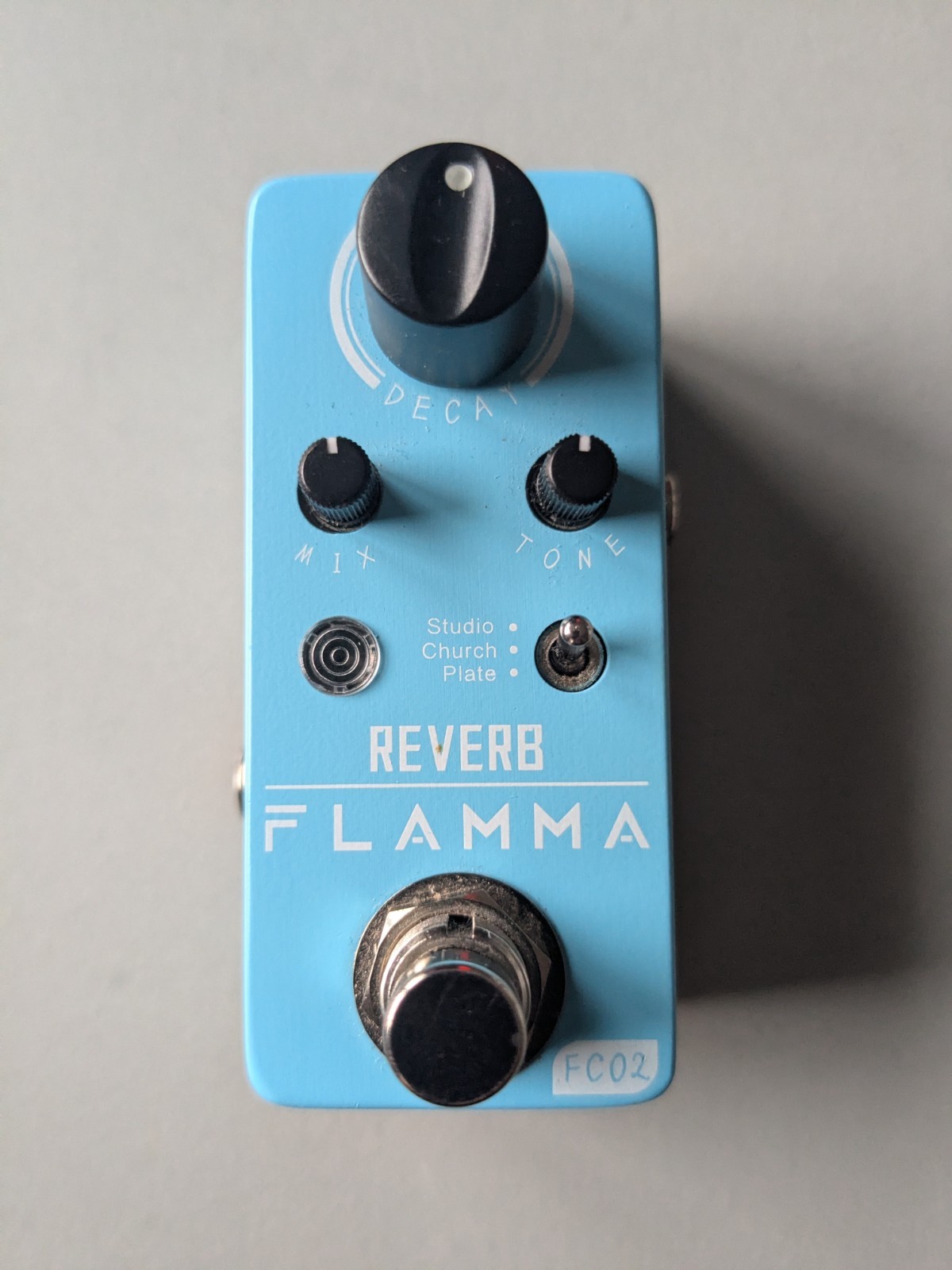 Mystic sounding Flamma Mini Digital Reverb Pedal - 3 Effects, True Bypass