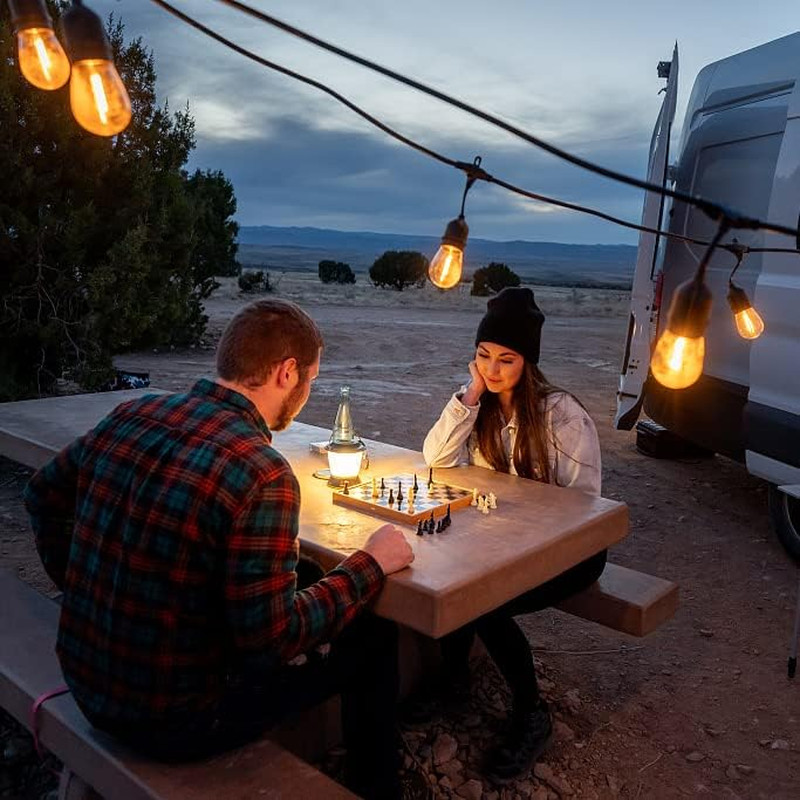 Shatterproof LED String Lights, Waterproof, Warm White 2200K, 70LM, E26 Base - 1