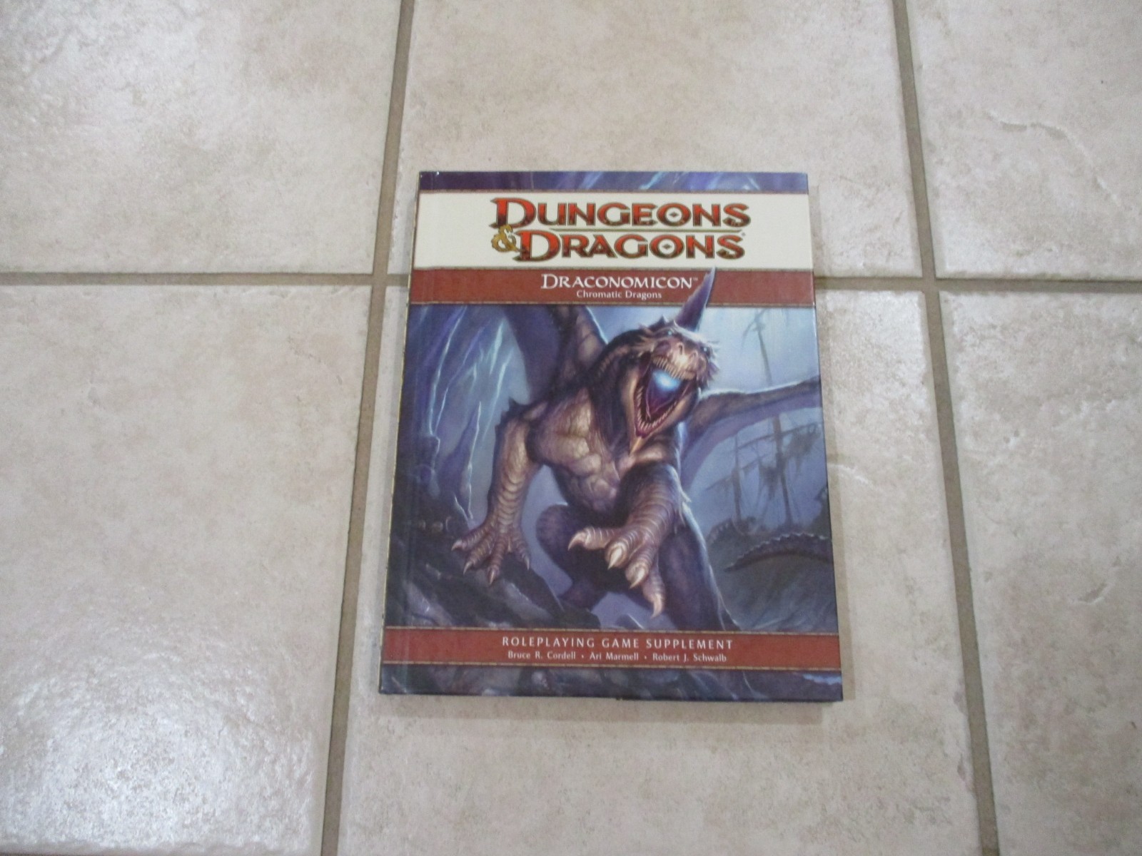 D&D D20 4.0 4th Ed Draconomicon Chromatic Dragons