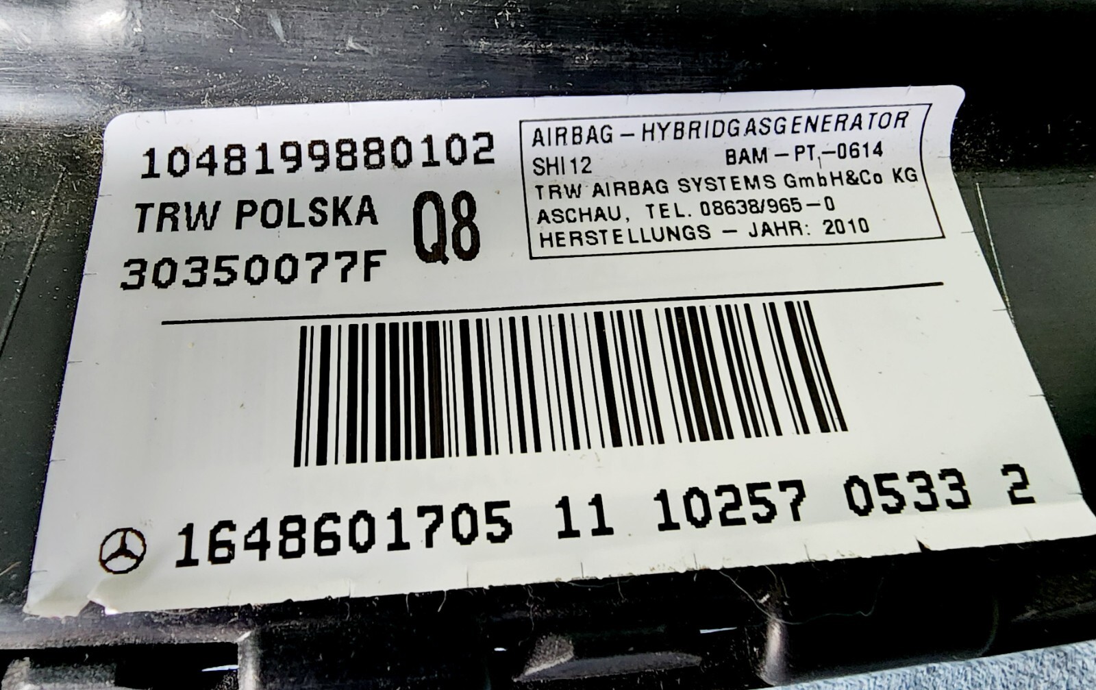Mercedes 164801705 Module