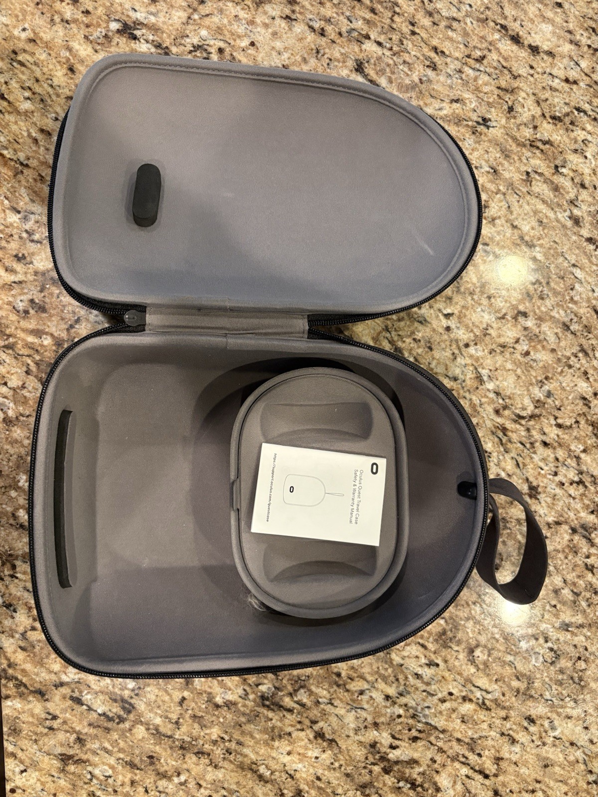 Occulus Quest 1 Virtual VR Headset with Accessories, Case, And Box
