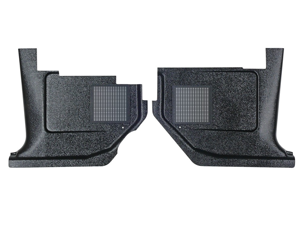 1968-69 Fairlane Kick Panels With Speaker Grilles Comet Ranchero Falcon Ford New