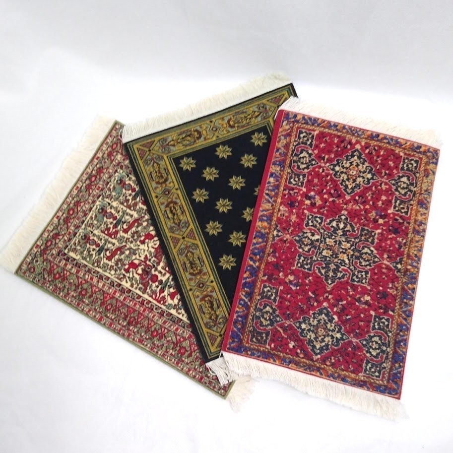 Lextra MouseRug Premium Vintage Tech Desk Mat - Choose From 3 Rare Patterns
