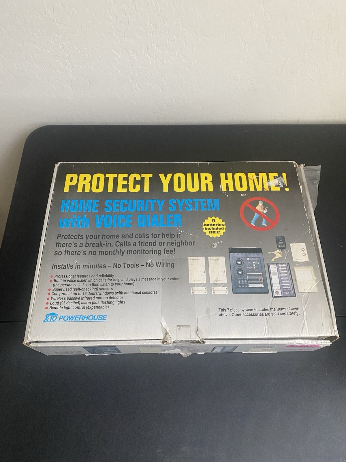 X-10 Power House DS7000 Home Security System With Voice Dialer ~ Open Box
