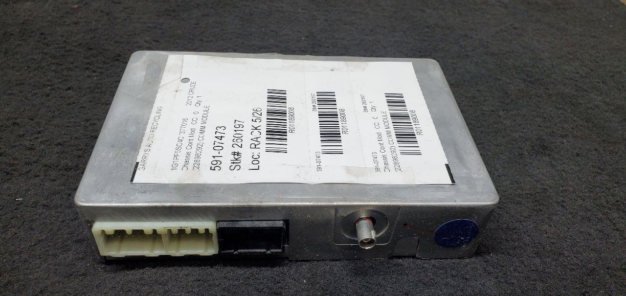 Chassis ECM Communication With Telematics Onstar Opt UE1 Fits 12 CAMARO 1189008