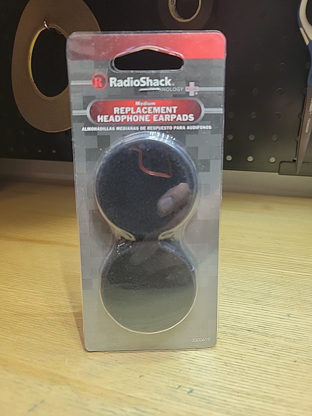 1 Pair Radioshack Replacement Headphone Ear Pads Cushion Foam 33-0619