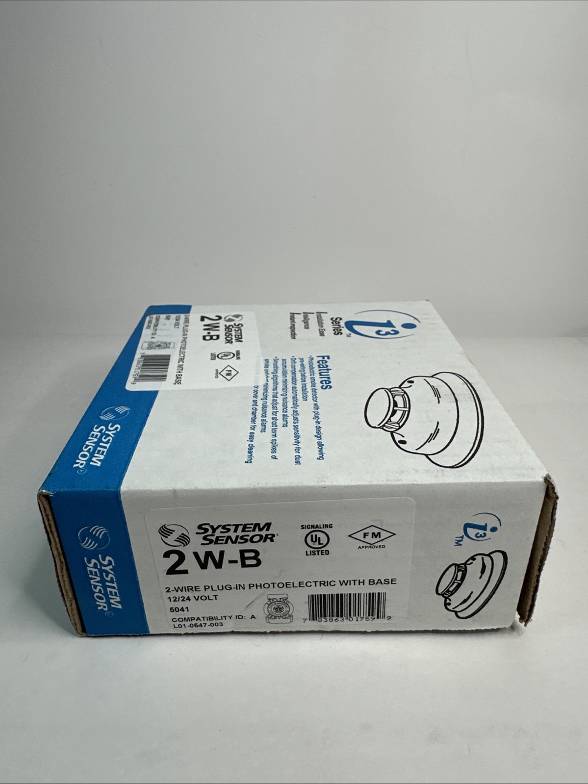 System Sensor 2W-B Smoke Detector 2-Wire, White