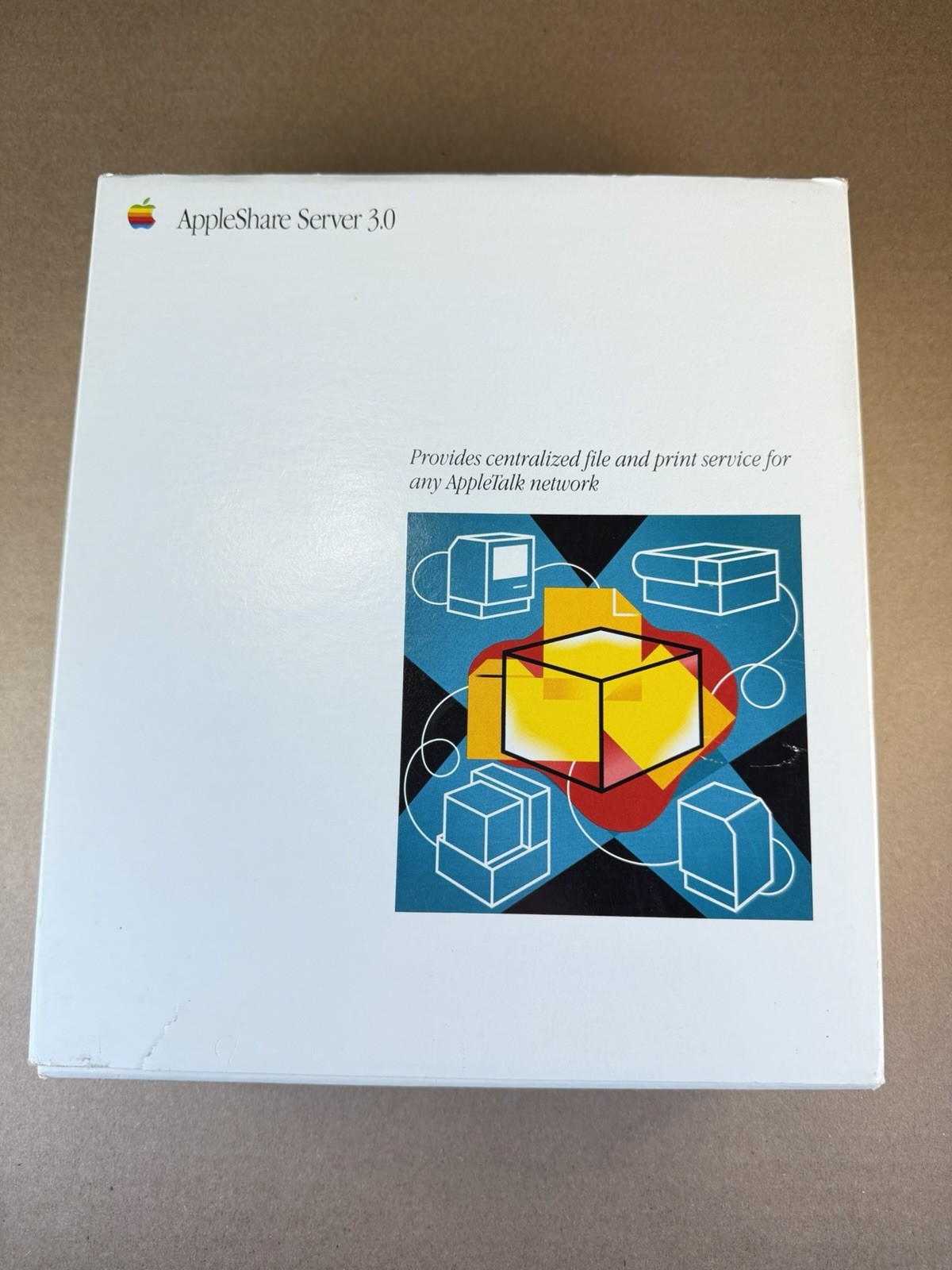 AppleShare Server 3.0 Complete Boxed Set + Update Kit Disks Manuals Macintosh