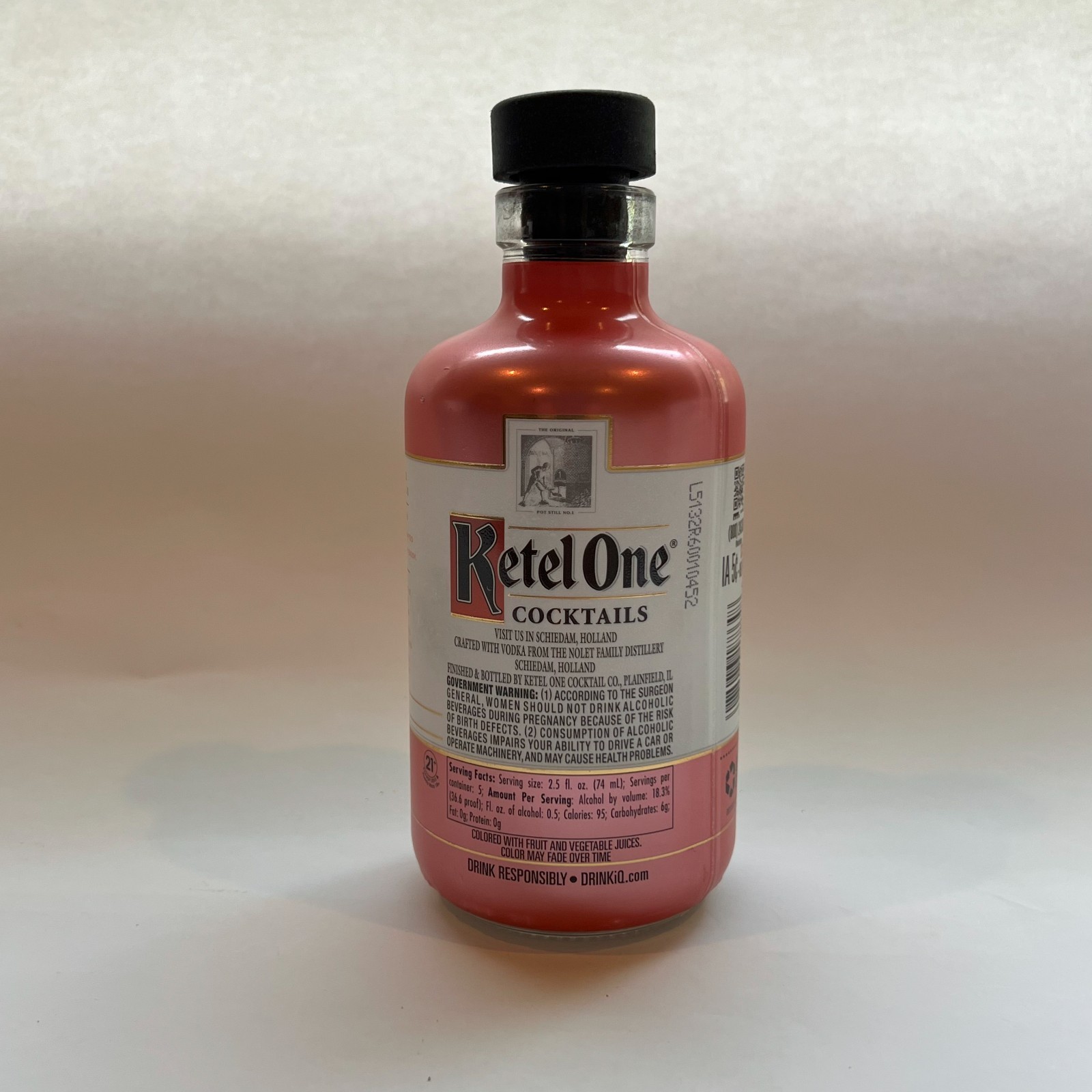 KETEL ONE COCKTAILS - COSMOPOLITAN - Empty bottle -750 ml - COCKTAIL COLLECTION
