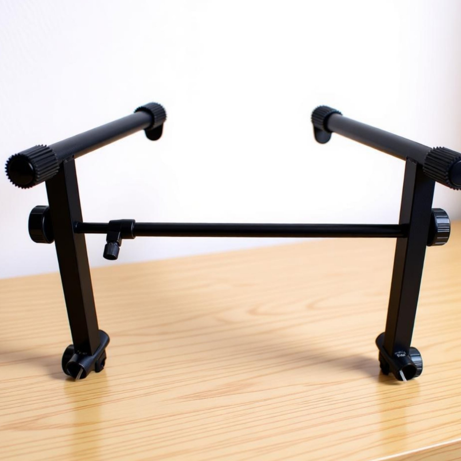 Double Tier Keyboard Stand Robust Duty 2-Tier Synthesizer Rack Portable