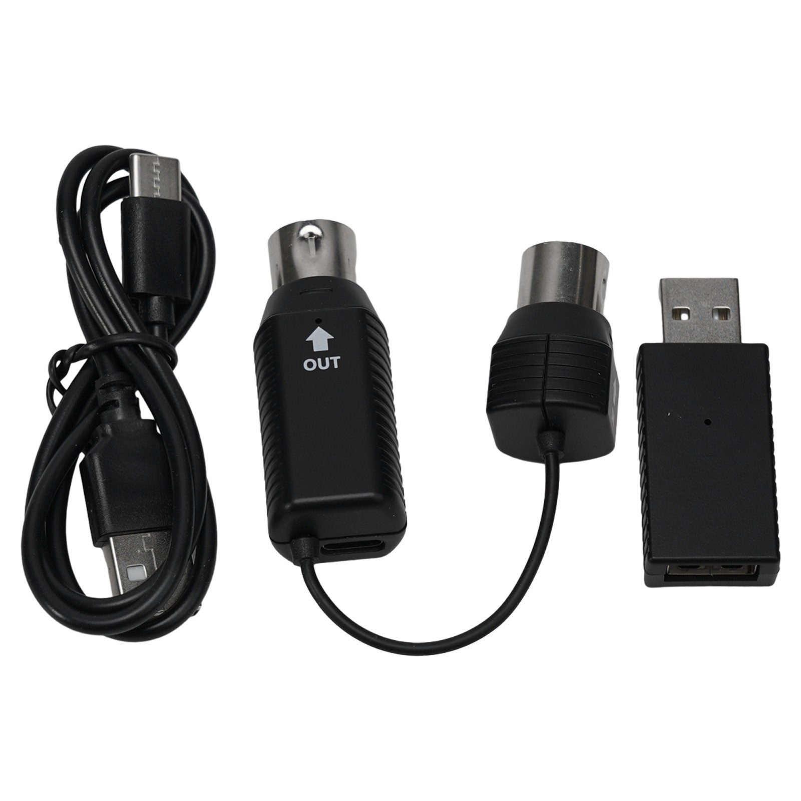 For MIDI Adapter Wireless 5pin USB Interface Adapter Connector Keyboard New