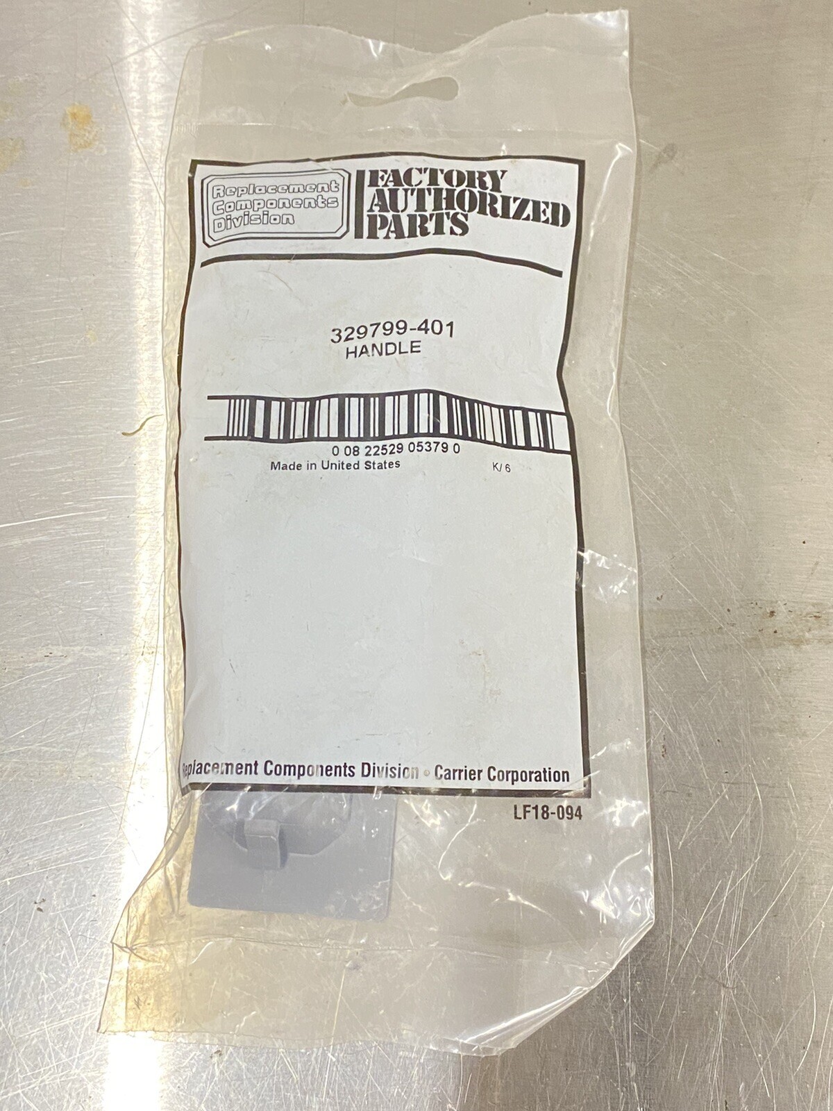 1 new Factory Authorized Parts, p/n: 329799-401 - Handle