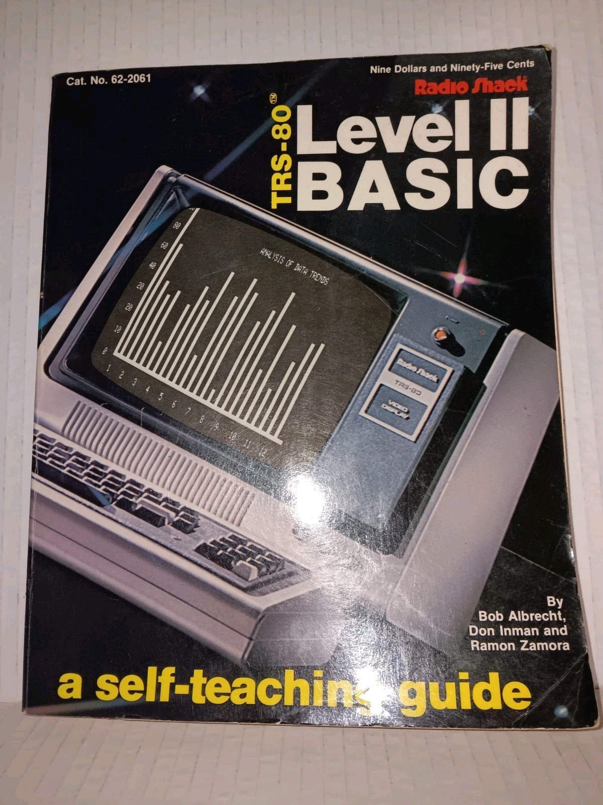 Radio Shack TRS-80 Level II Basic Self Teaching Guide 62-2061 Manual Book Guide