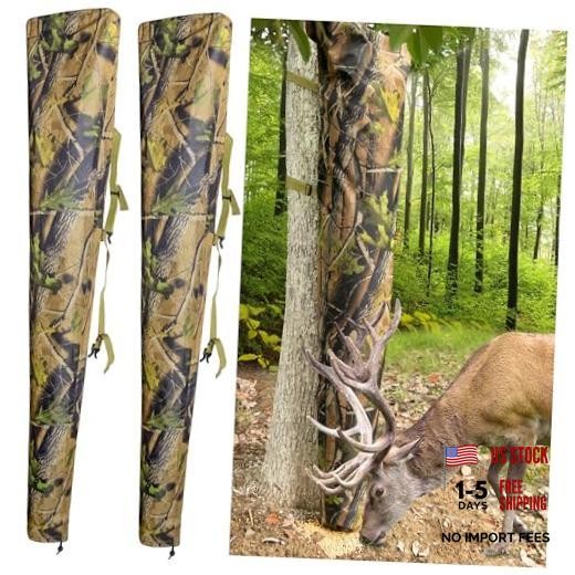 1 Pc/2 Pcs Adjustable Camo Feeders-100 lb Tree Hugger Gravity Deer 2 PCS