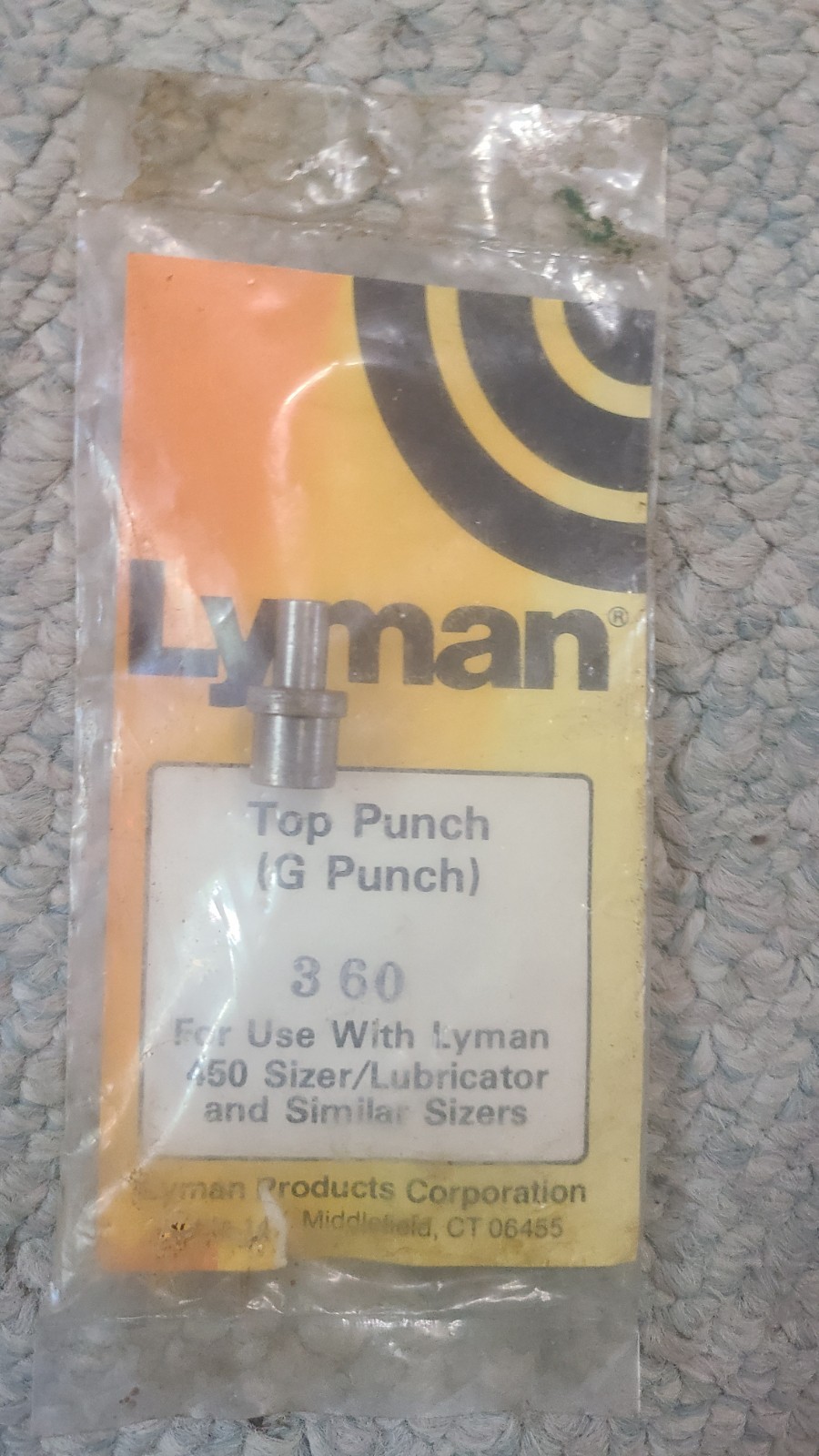 NEW... LYMAN #360 Top G Punch
