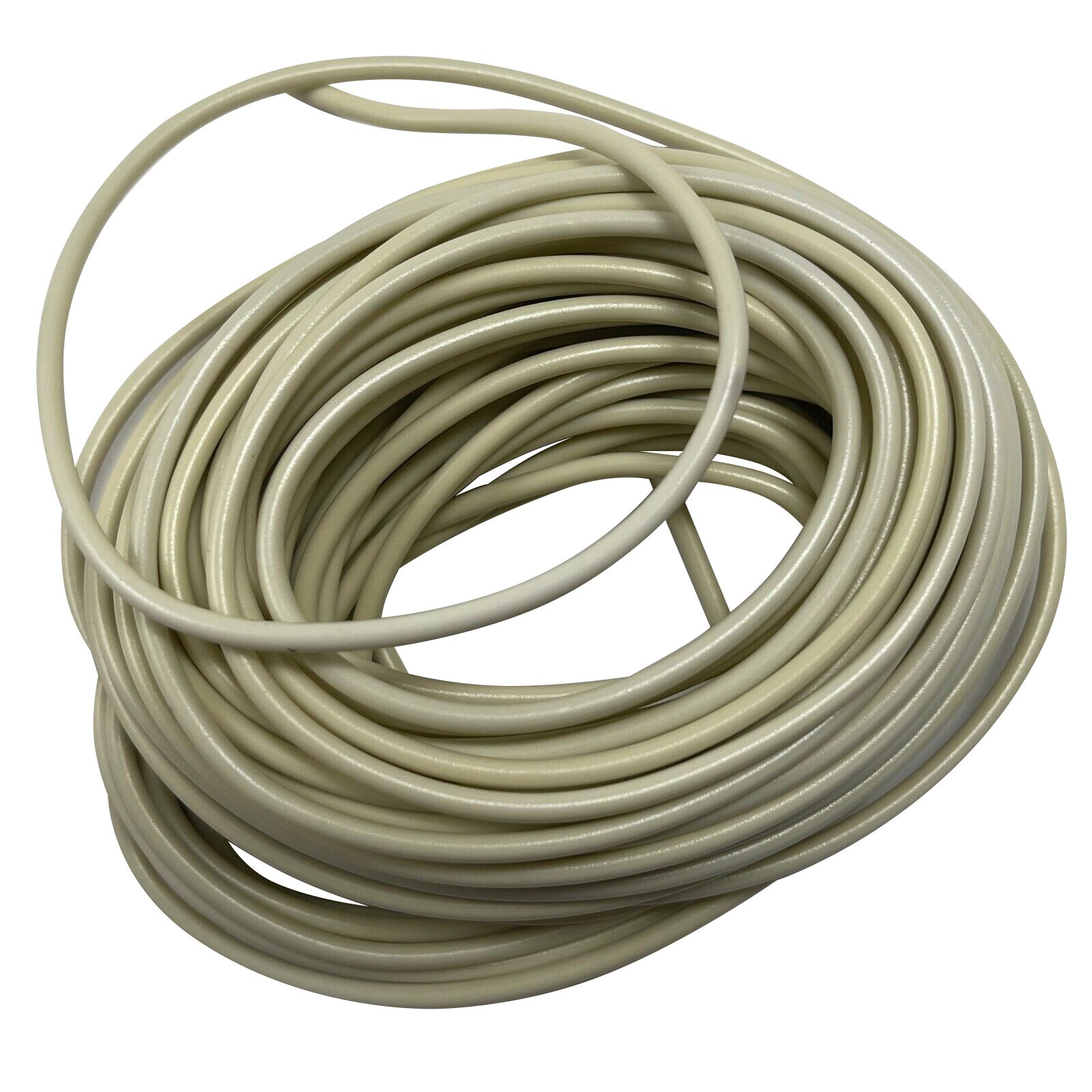 2 Pack of White Primary Wire 18 AWG Gauge 45' FT Stranded Copper - Made In USA