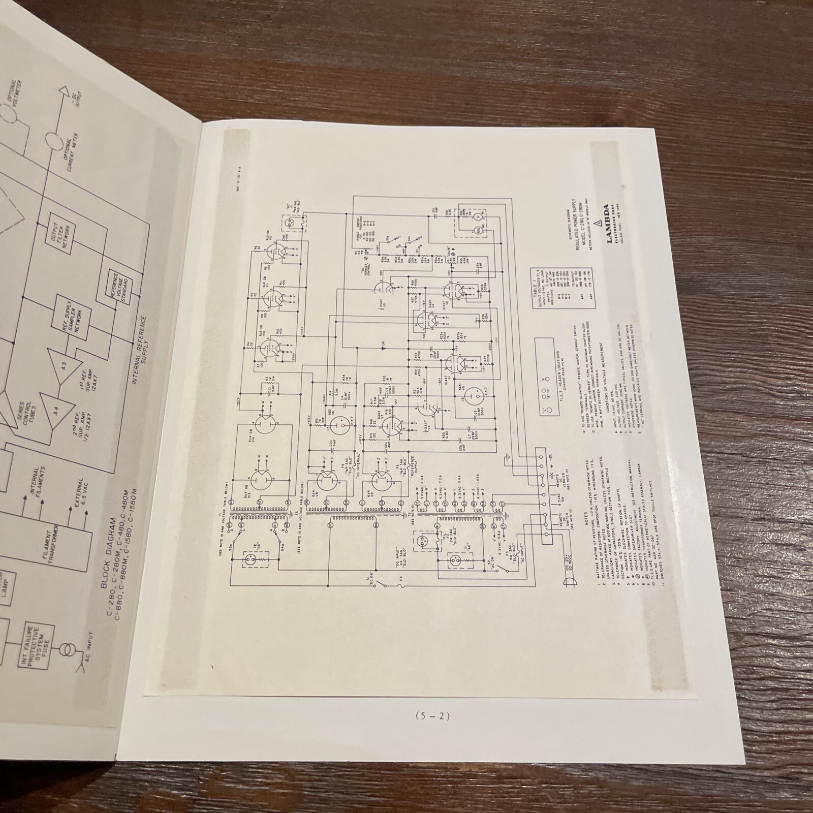 Lambda 280-280M Com-Pak Series Regulated Power Supplies Instruction Manual