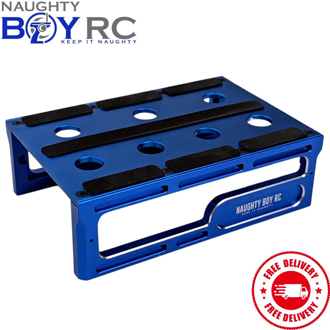 Naughty Boy RC Racing Stand Aluminum 1/10 1/10 1/18 Buggy SCT Stadium Truck Car